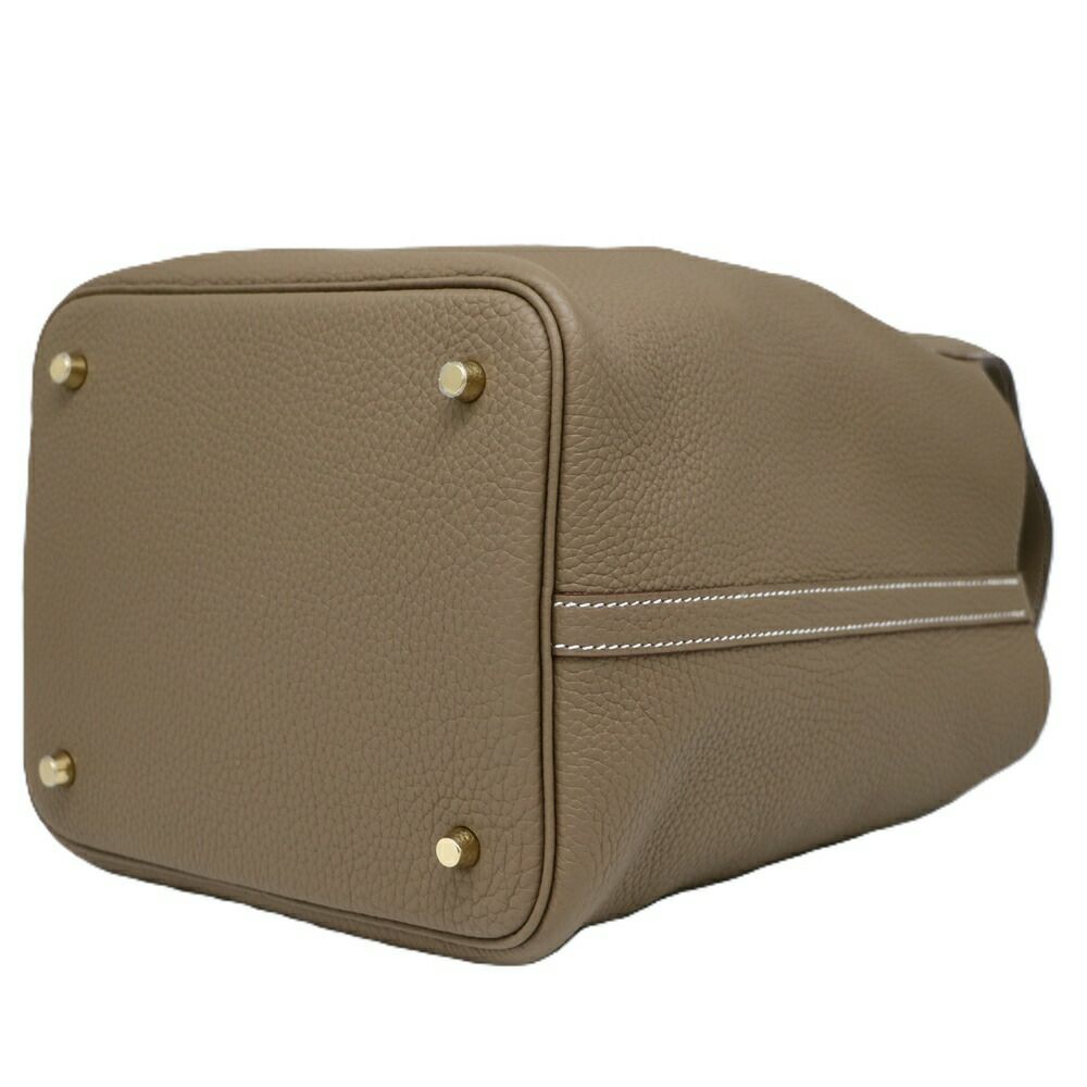 【リユース品】 エルメス HERMES バッグ ハンドバッグ ピコタンロック MM グレー 【お取り寄せ】