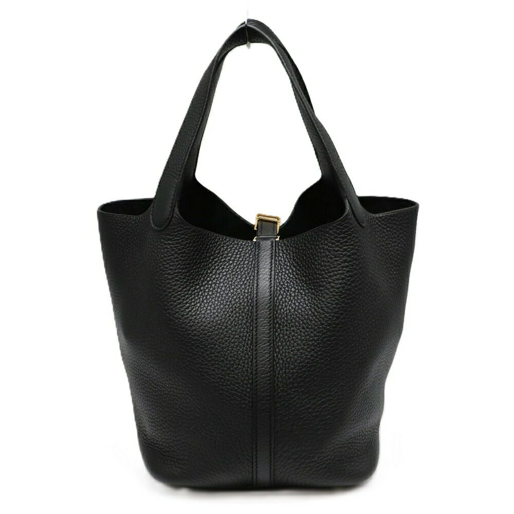 【リユース品】 エルメス HERMES バッグ ハンドバッグ ピコタンロック MM ブラック 【お取り寄せ】