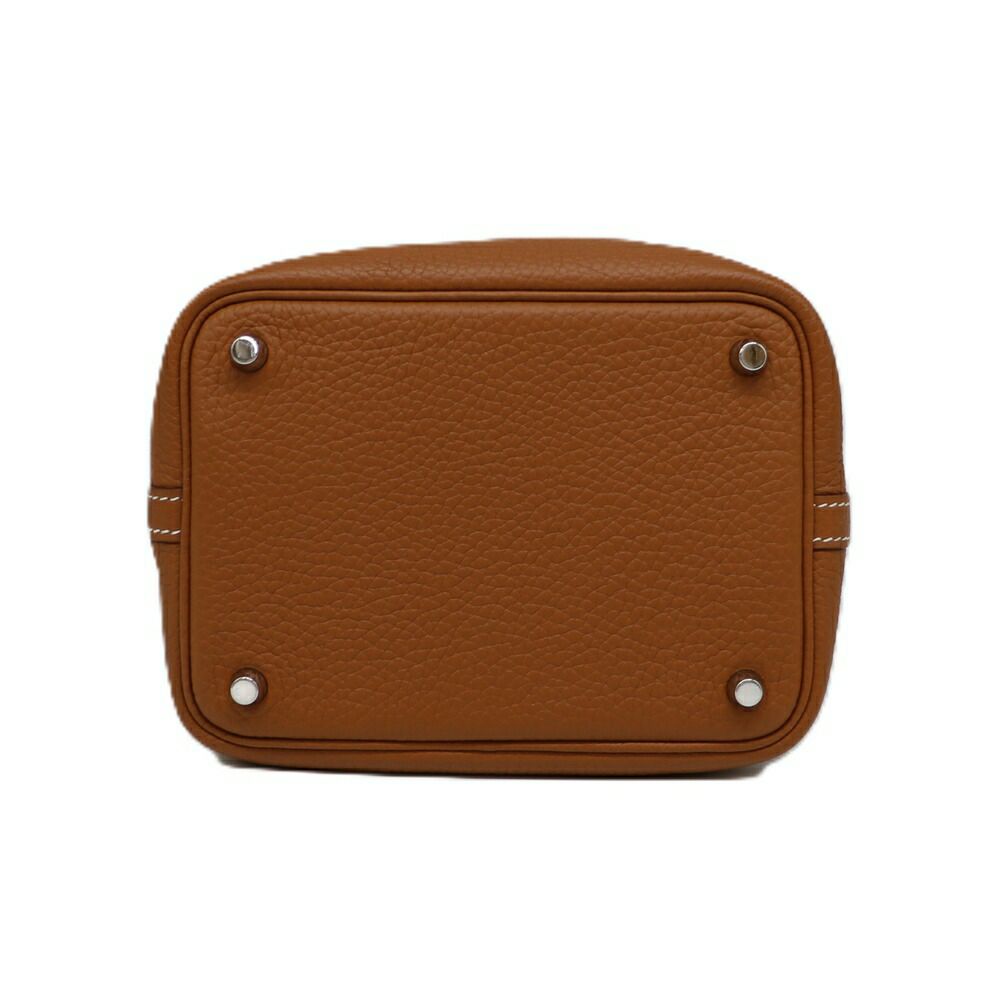 【リユース品】 エルメス HERMES バッグ ハンドバッグ ピコタンロック PM ブラウン 【お取り寄せ】