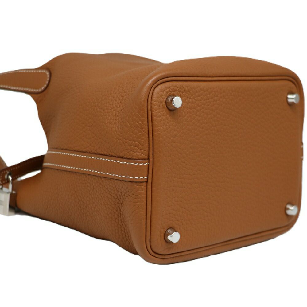 【リユース品】 エルメス HERMES バッグ ハンドバッグ ピコタンロック PM ブラウン 【お取り寄せ】