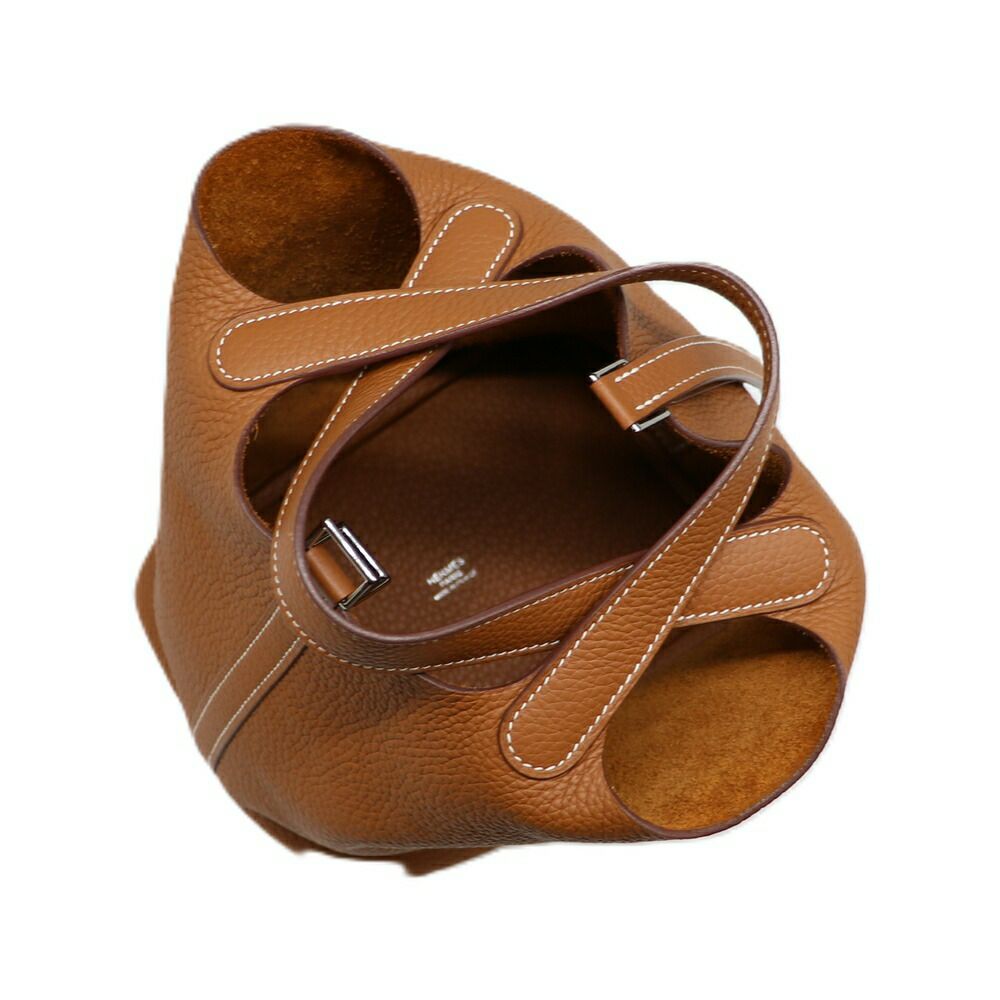 【リユース品】 エルメス HERMES バッグ ハンドバッグ ピコタンロック PM ブラウン 【お取り寄せ】