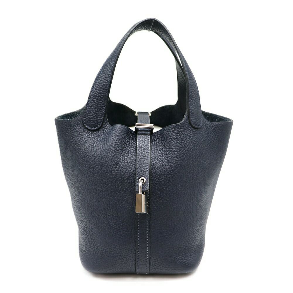 【リユース品】 エルメス HERMES バッグ ハンドバッグ ピコタンロック PM ネイビー 【お取り寄せ】