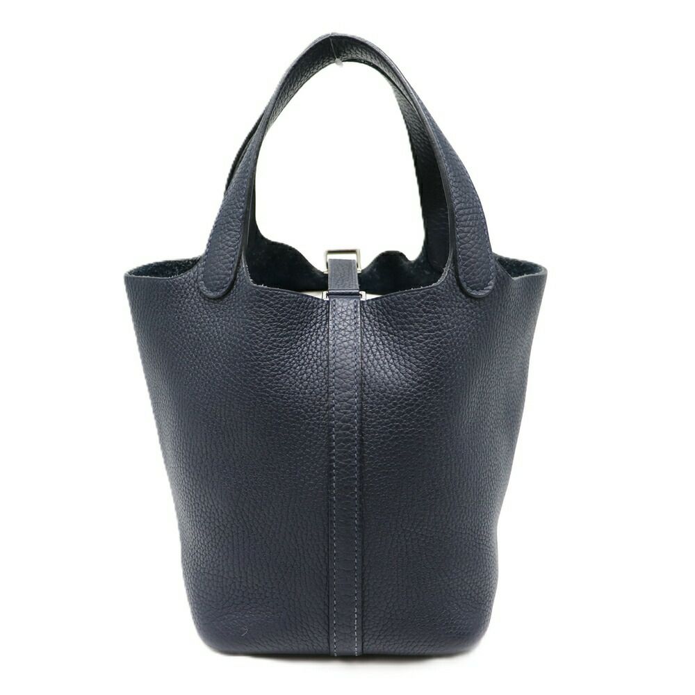 【リユース品】 エルメス HERMES バッグ ハンドバッグ ピコタンロック PM ネイビー 【お取り寄せ】