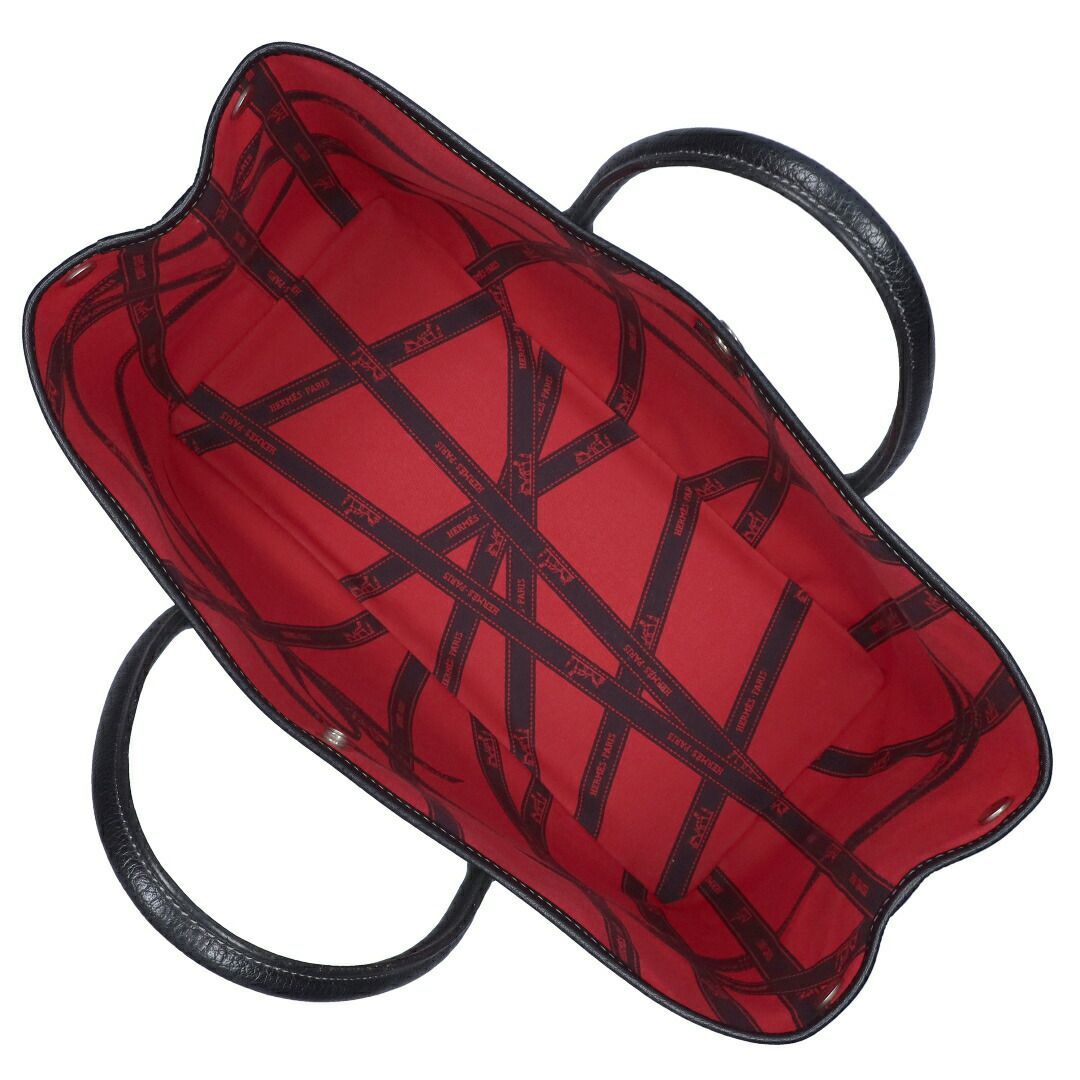 【リユース品】 エルメス HERMES バッグ ハンドバッグ ガーデンパーティPM グレー 【お取り寄せ】
