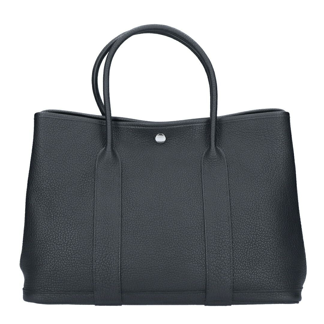 【リユース品】 エルメス HERMES バッグ ハンドバッグ ガーデンパーティPM ブラック 【お取り寄せ】
