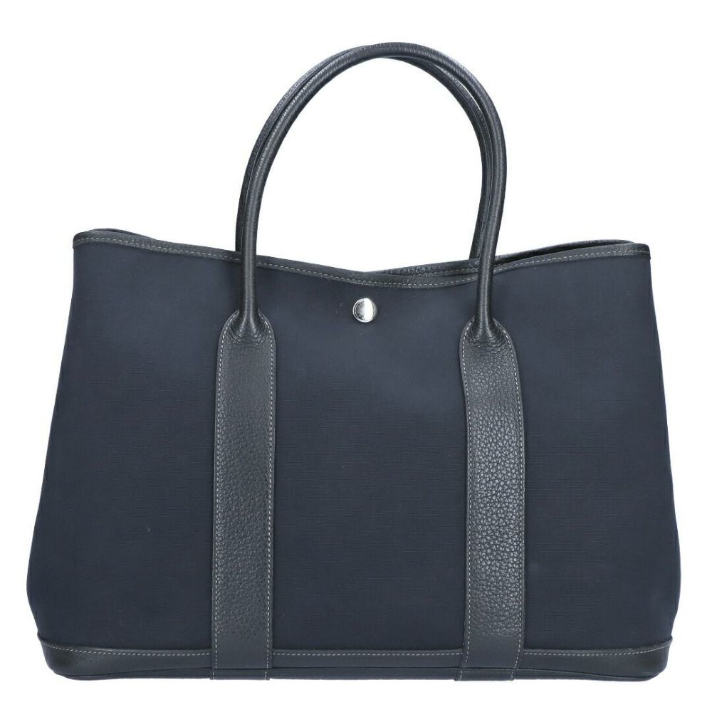 【リユース品】 エルメス HERMES バッグ ハンドバッグ ガーデンパーティPM ブラック 【お取り寄せ】