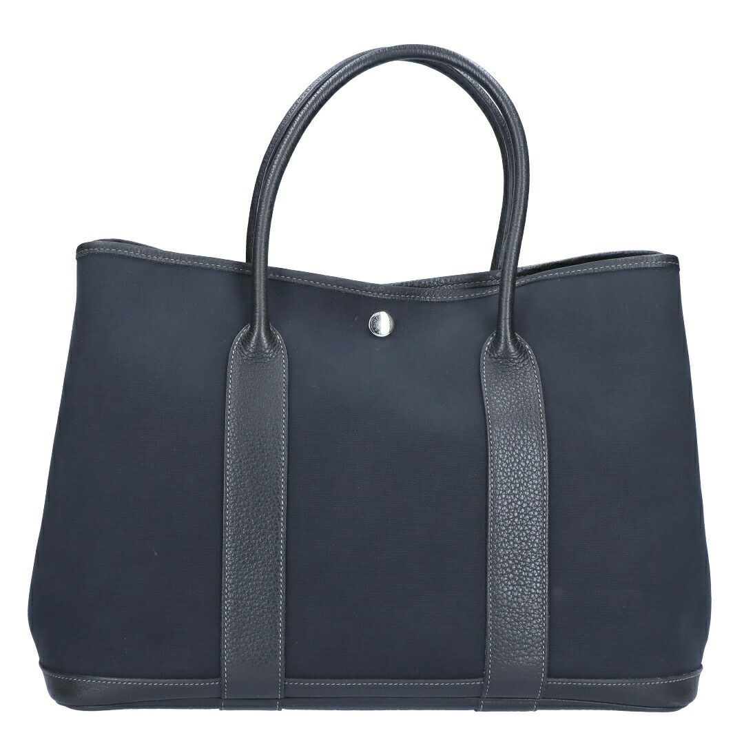 【リユース品】 エルメス HERMES バッグ ハンドバッグ ガーデンパーティPM ブラック 【お取り寄せ】