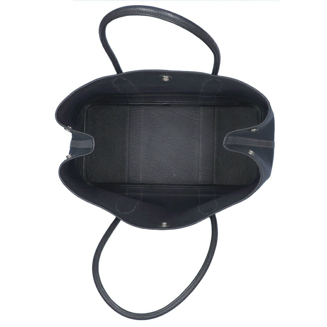 【リユース品】 エルメス HERMES バッグ ハンドバッグ ガーデンパーティPM ブラック 【お取り寄せ】