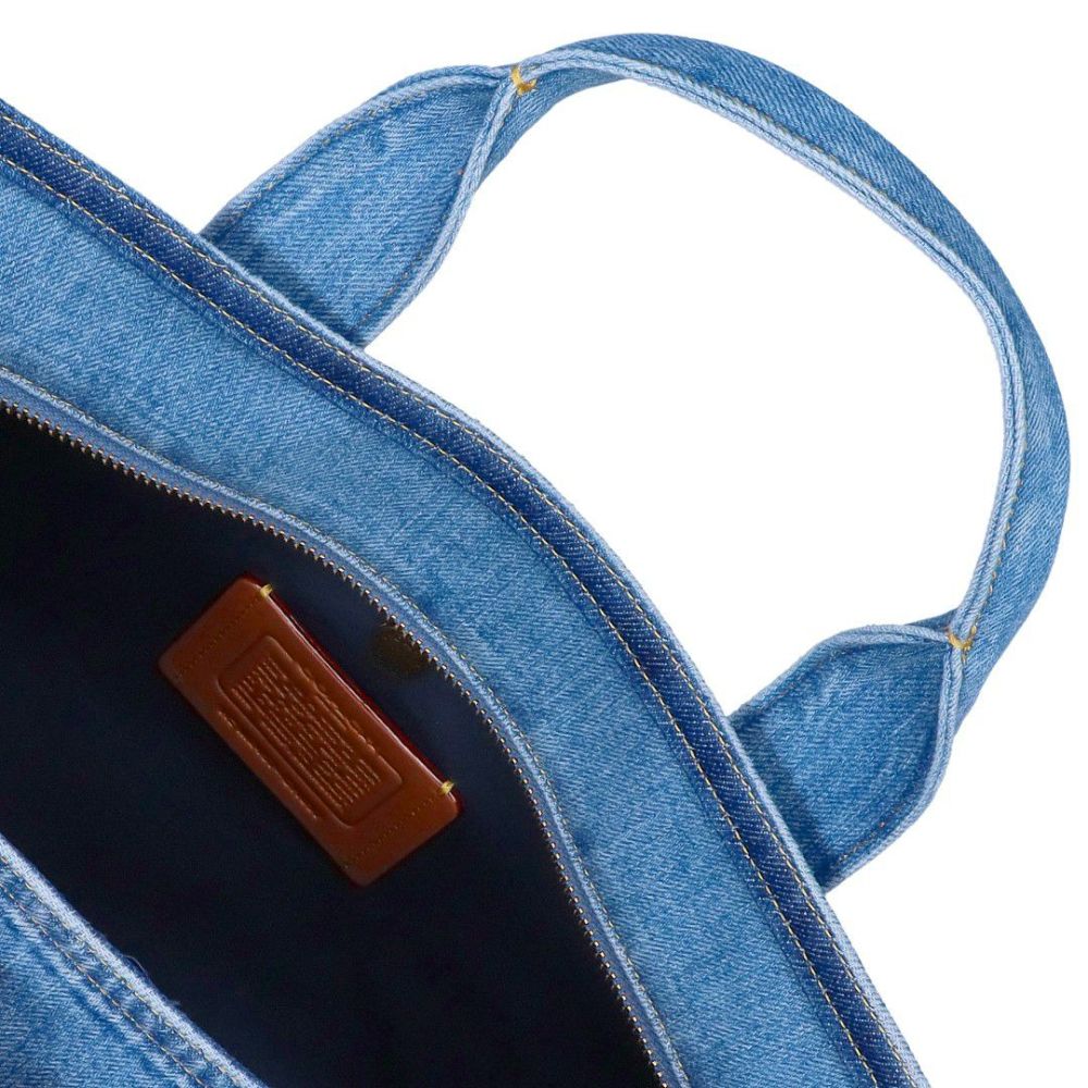 コーチ COACH 2WAYバッグ DNM デニム カーゴトート CR657 B4/IN INDIGO