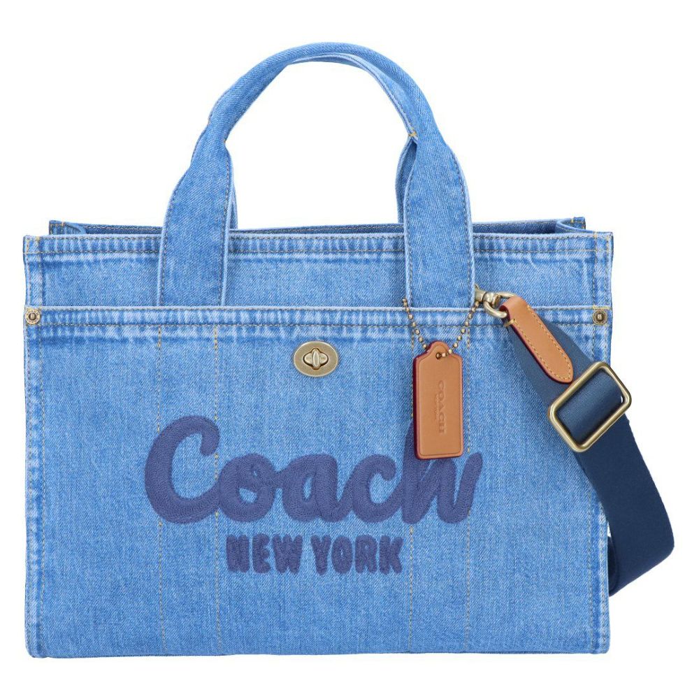 コーチ COACH 2WAYバッグ DNM デニム カーゴトート CR657 B4/IN INDIGO