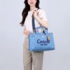 コーチ COACH 2WAYバッグ DNM デニム カーゴトート CR657 B4/IN INDIGO