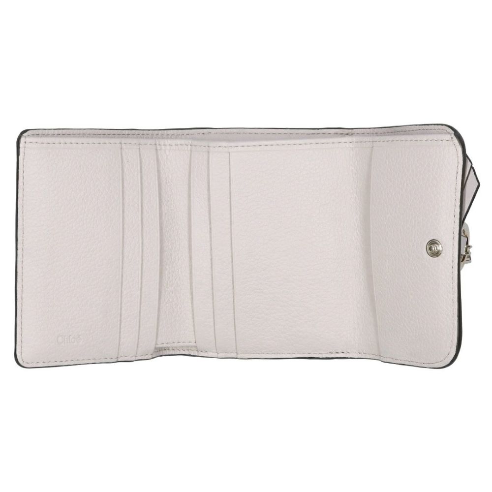 クロエ CHLOE 折財布 三つ折り財布 コンパクトウォレット ALPHABET アルファベット CHC21WP945F57 084 WILD GREY