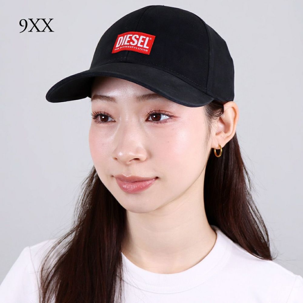 ディーゼル DIESEL キャップ 帽子 CORRY-JACQ-WASH A11360 0BLAA