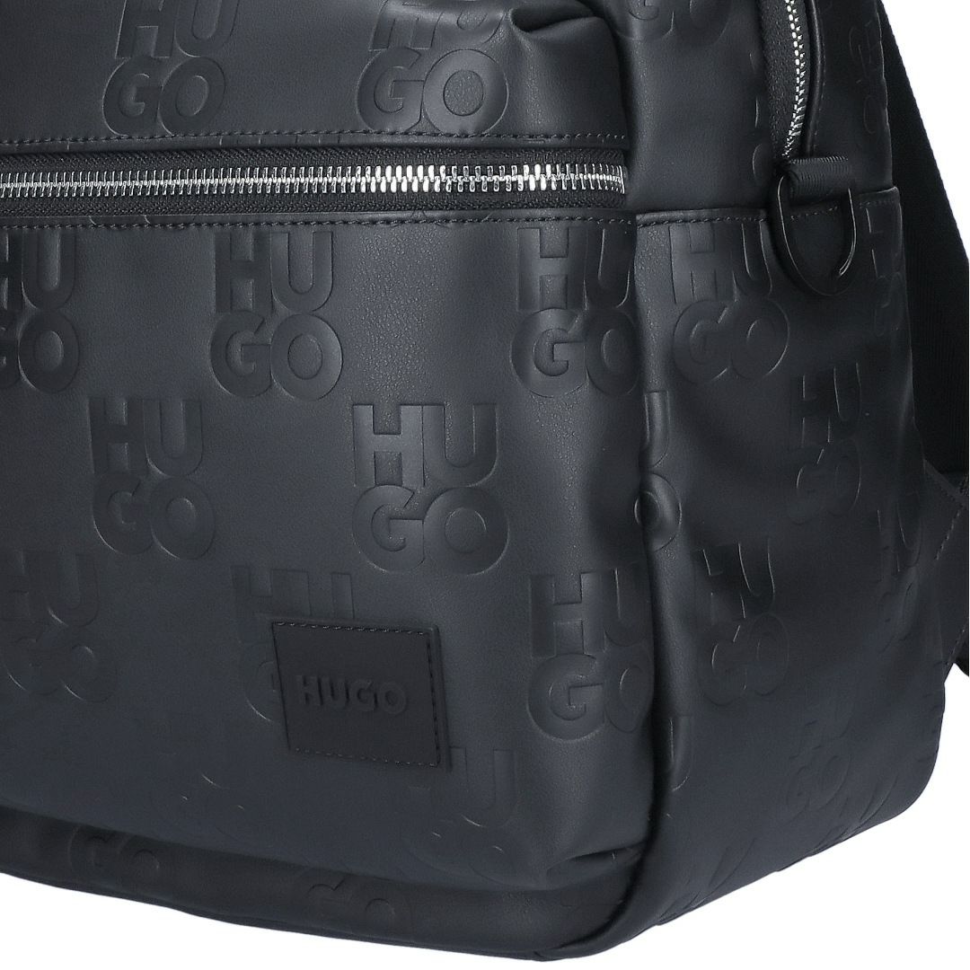 ヒューゴボス HUGO BOSS リュックサック バックパック HUGO RED 50535710 002 BLACK