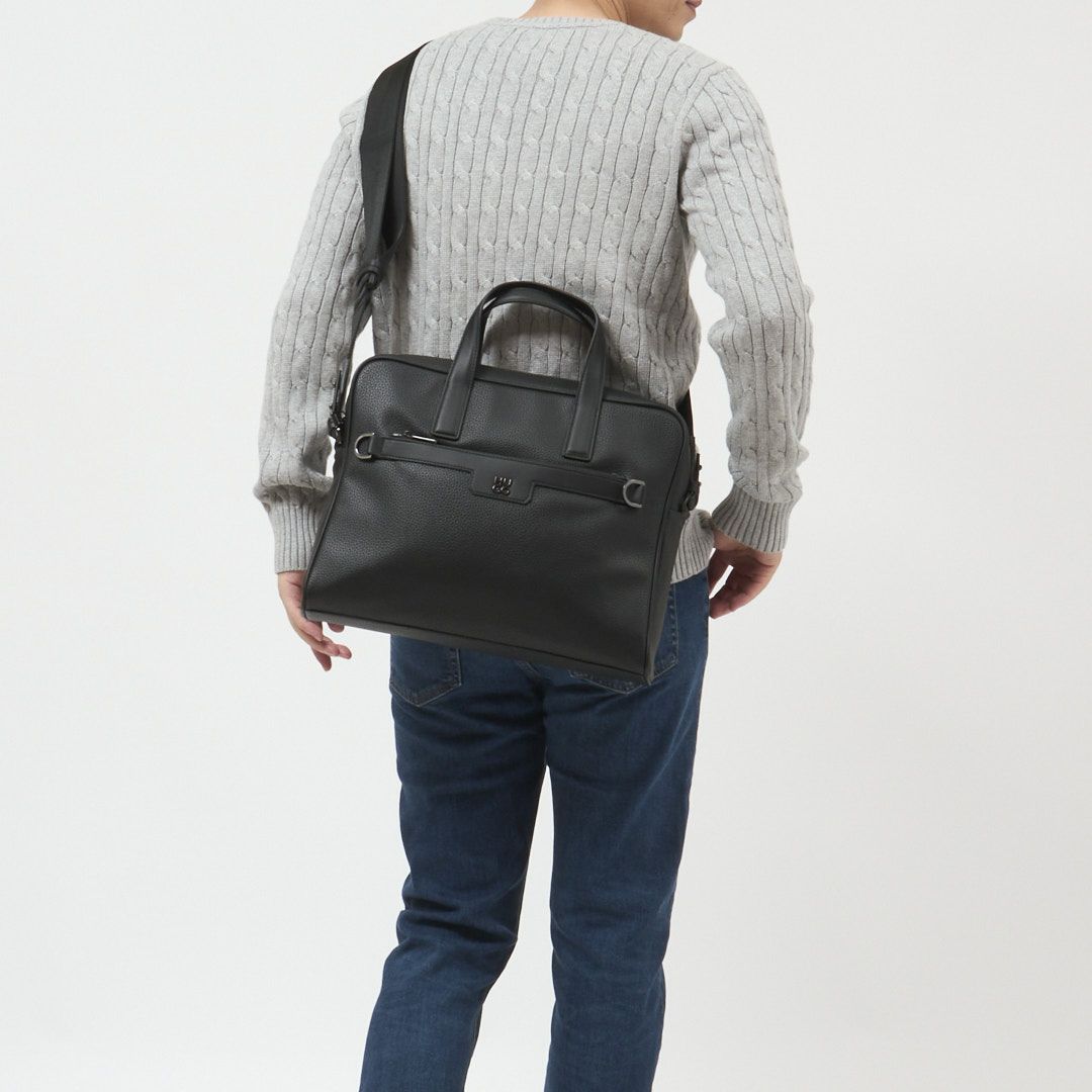 ヒューゴボス HUGO BOSS 2WAYバッグ ビジネスバッグ HUGO RED 50529483 001 BLACK