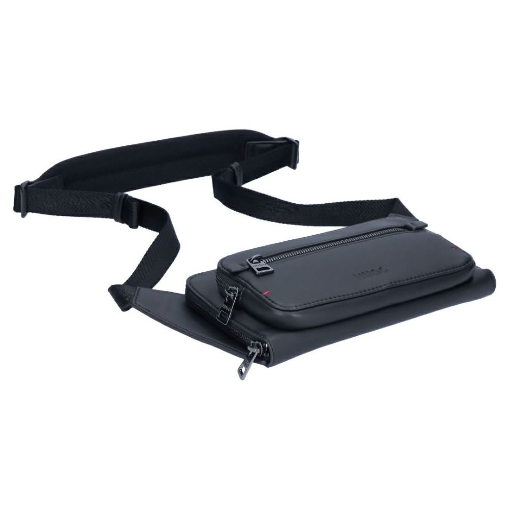 ヒューゴボス HUGO BOSS ショルダーバッグ クロスボディバッグ HUGO RED 50535706 001 BLACK