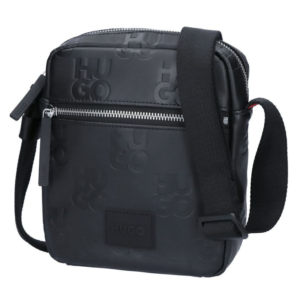 ヒューゴボス HUGO BOSS ショルダーバッグ クロスボディバッグ HUGO RED 50535732 002 BLACK