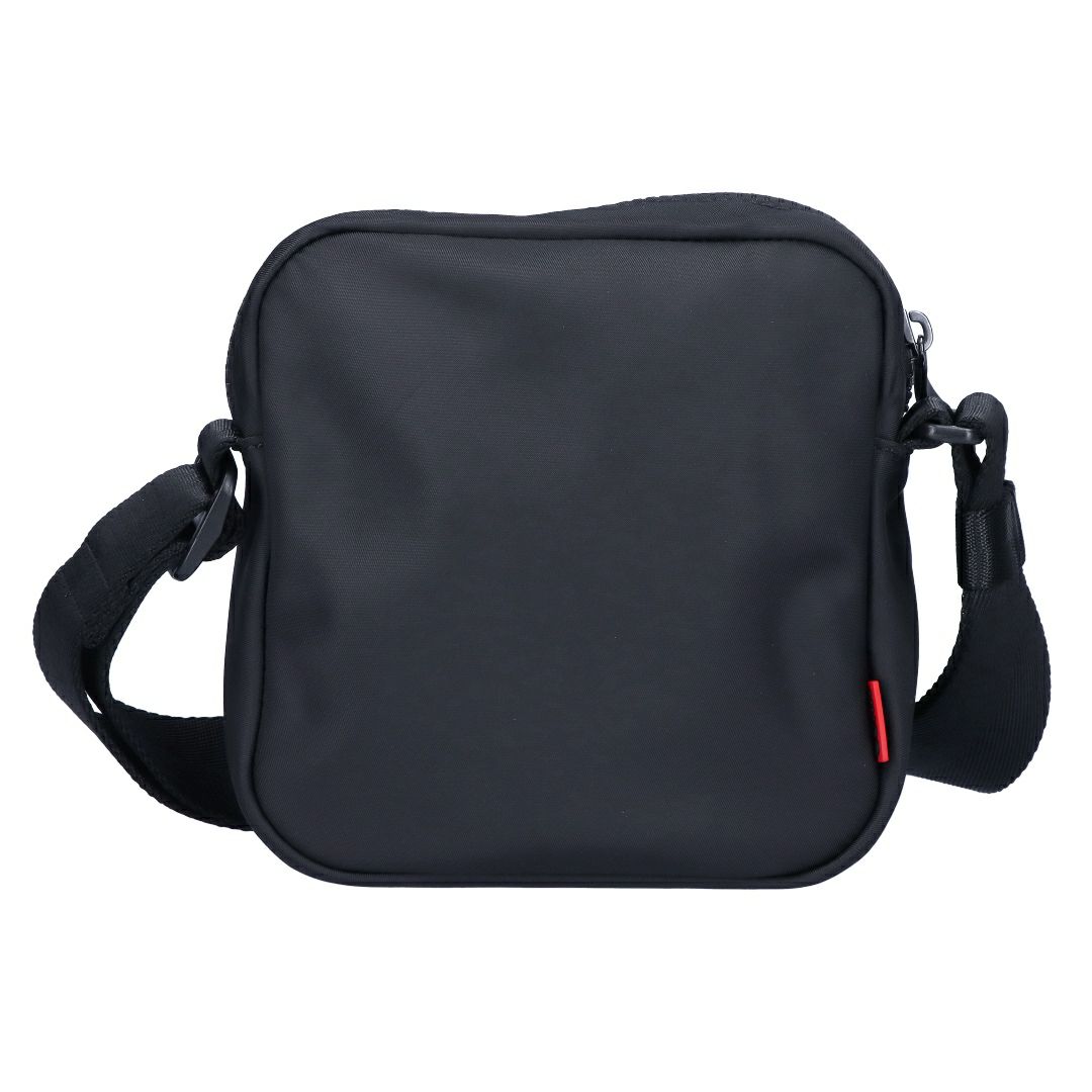 ヒューゴボス HUGO BOSS ショルダーバッグ クロスボディバッグ HUGO RED 50535643 002 BLACK レッドロゴパッチ