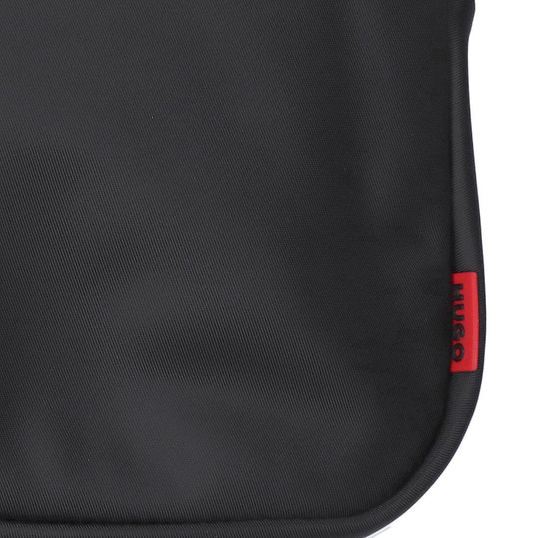 ヒューゴボス HUGO BOSS ショルダーバッグ クロスボディバッグ HUGO RED 50535643 002 BLACK レッドロゴパッチ
