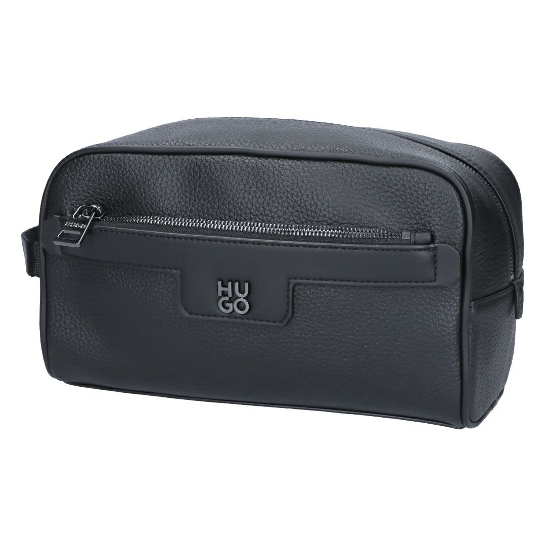 ヒューゴボス HUGO BOSS トラベルポーチ HUGO RED 50529472 001 BLACK