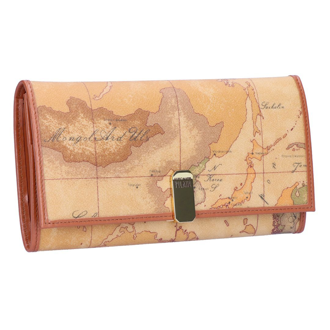 プリマクラッセ PRIMA CLASSE 長財布 地図柄 PM W003 6000 NATURAL