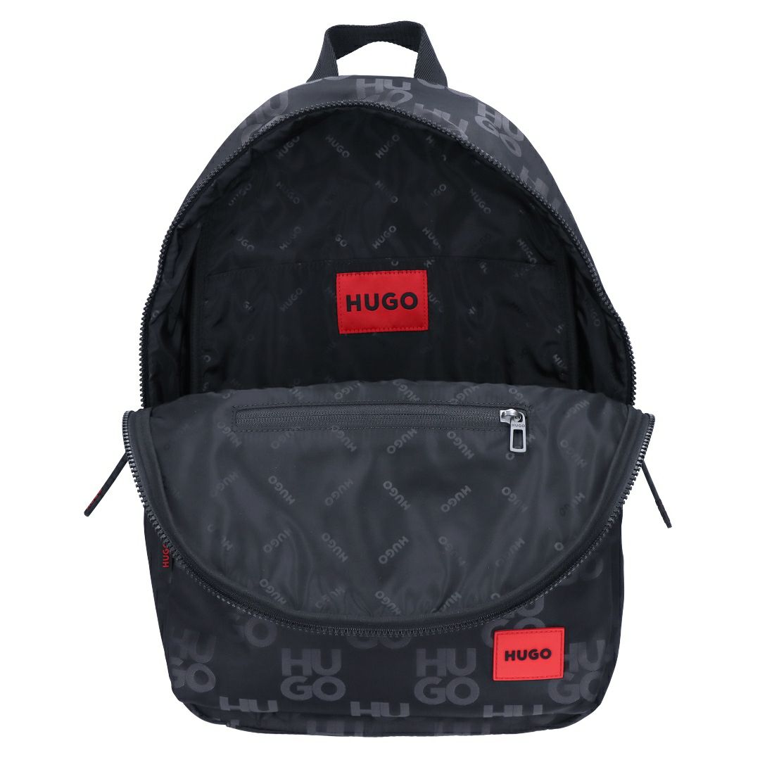 ヒューゴボス HUGO BOSS リュックサック バックパック HUGO RED 50529424 004 BLACK