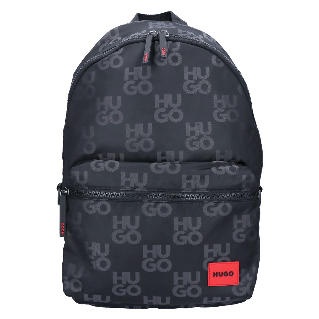 ヒューゴボス HUGO BOSS リュックサック バックパック HUGO RED 50529424 004 BLACK
