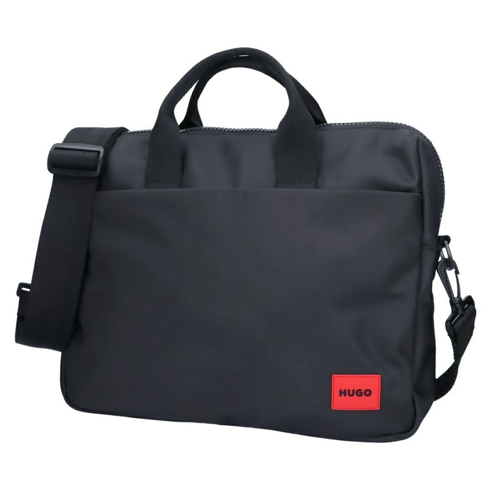 ヒューゴボス HUGO BOSS 2WAYバッグ ビジネスバッグ HUGO RED 50535639 002 BLACK