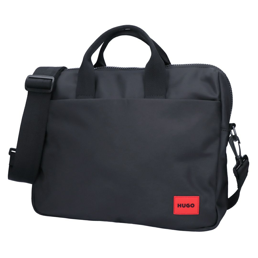ヒューゴボス HUGO BOSS 2WAYバッグ ビジネスバッグ HUGO RED 50535639 002 BLACK