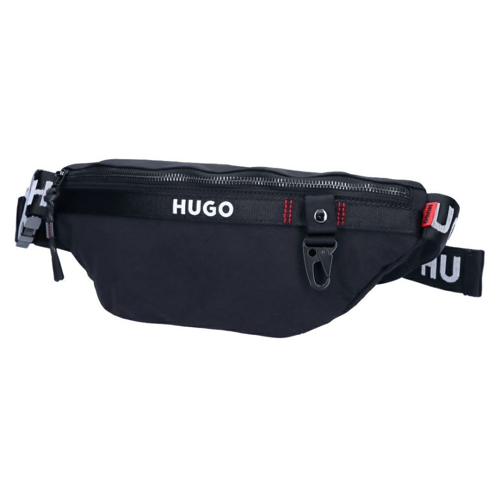 ヒューゴボス HUGO BOSS ウエストバッグ ベルトバッグ HUGO RED 50536023 001 BLACK