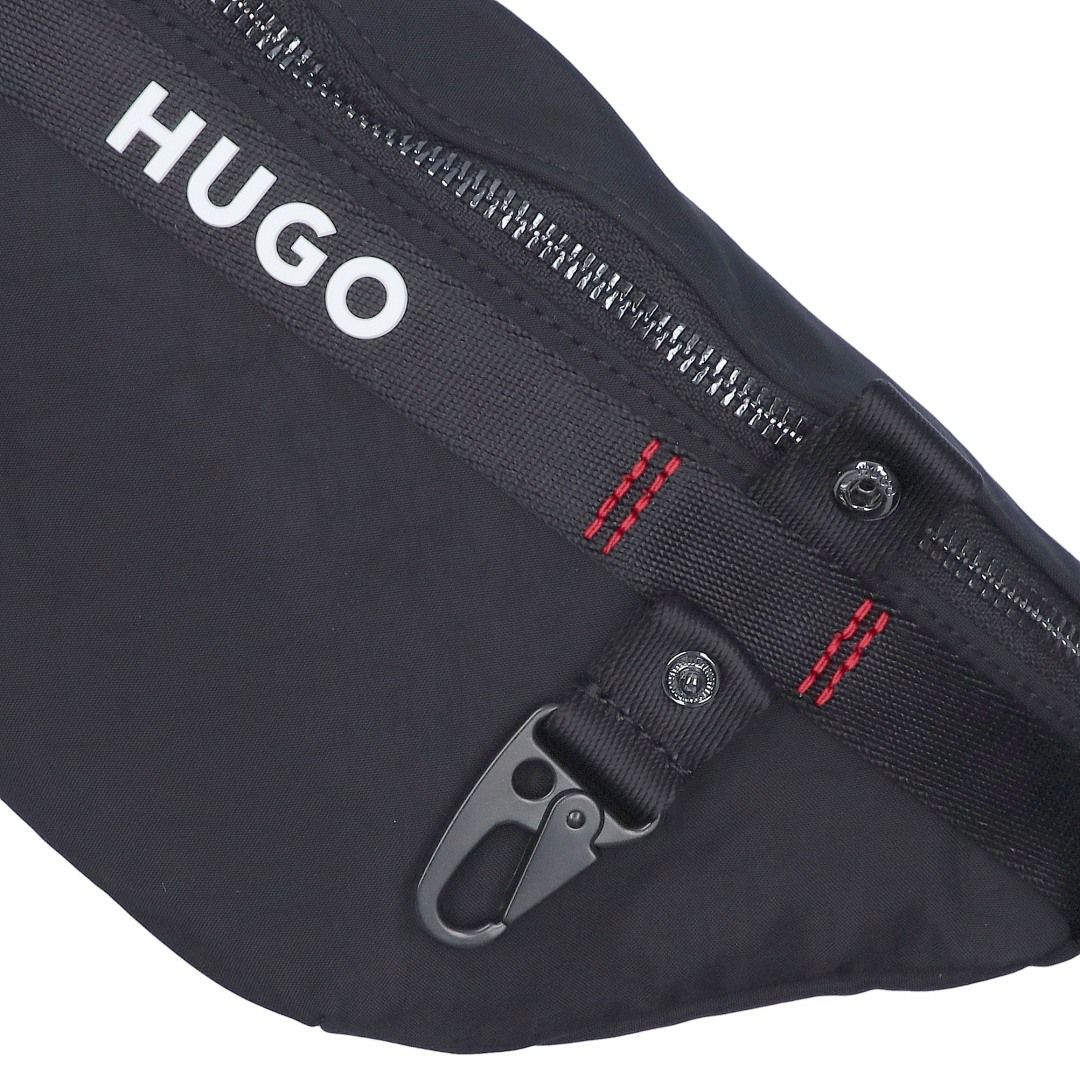 ヒューゴボス HUGO BOSS ウエストバッグ ベルトバッグ HUGO RED 50536023 001 BLACK