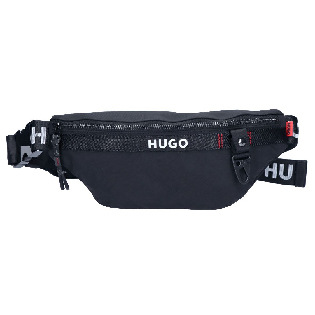 ヒューゴボス HUGO BOSS ウエストバッグ ベルトバッグ HUGO RED 50536023 001 BLACK