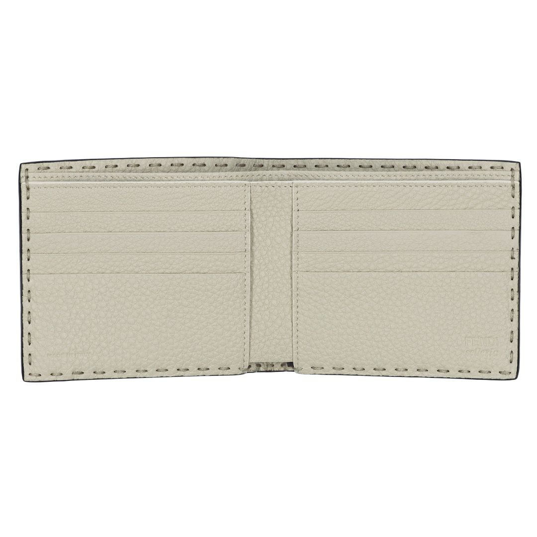 フェンディ FENDI メンズ 折財布 二つ折財布 小銭入れ無し セレリア 7M0193 AP3C F1RI3