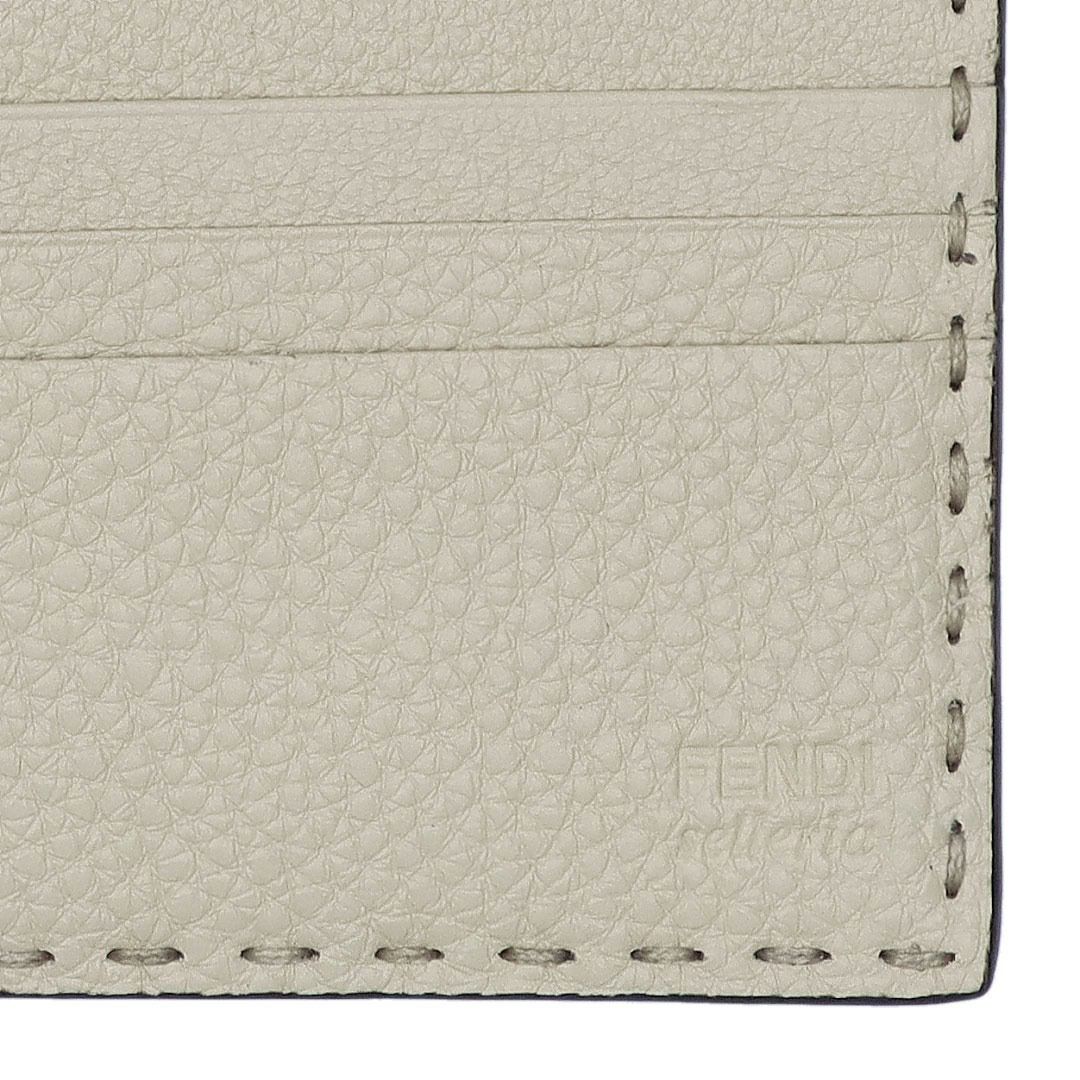 フェンディ FENDI メンズ 折財布 二つ折財布 小銭入れ無し セレリア 7M0193 AP3C F1RI3