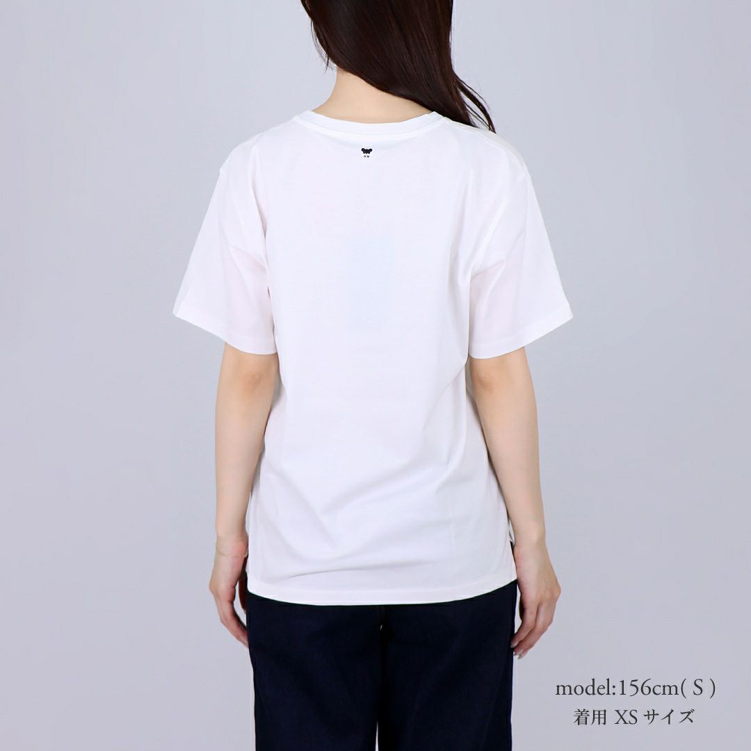 マックスマーラウィークエンド MAXMARA WEEKEND レディース 半袖 Tシャツ ロゴ OLGA 5971045206004 BIANCA SCRITTA BLUE