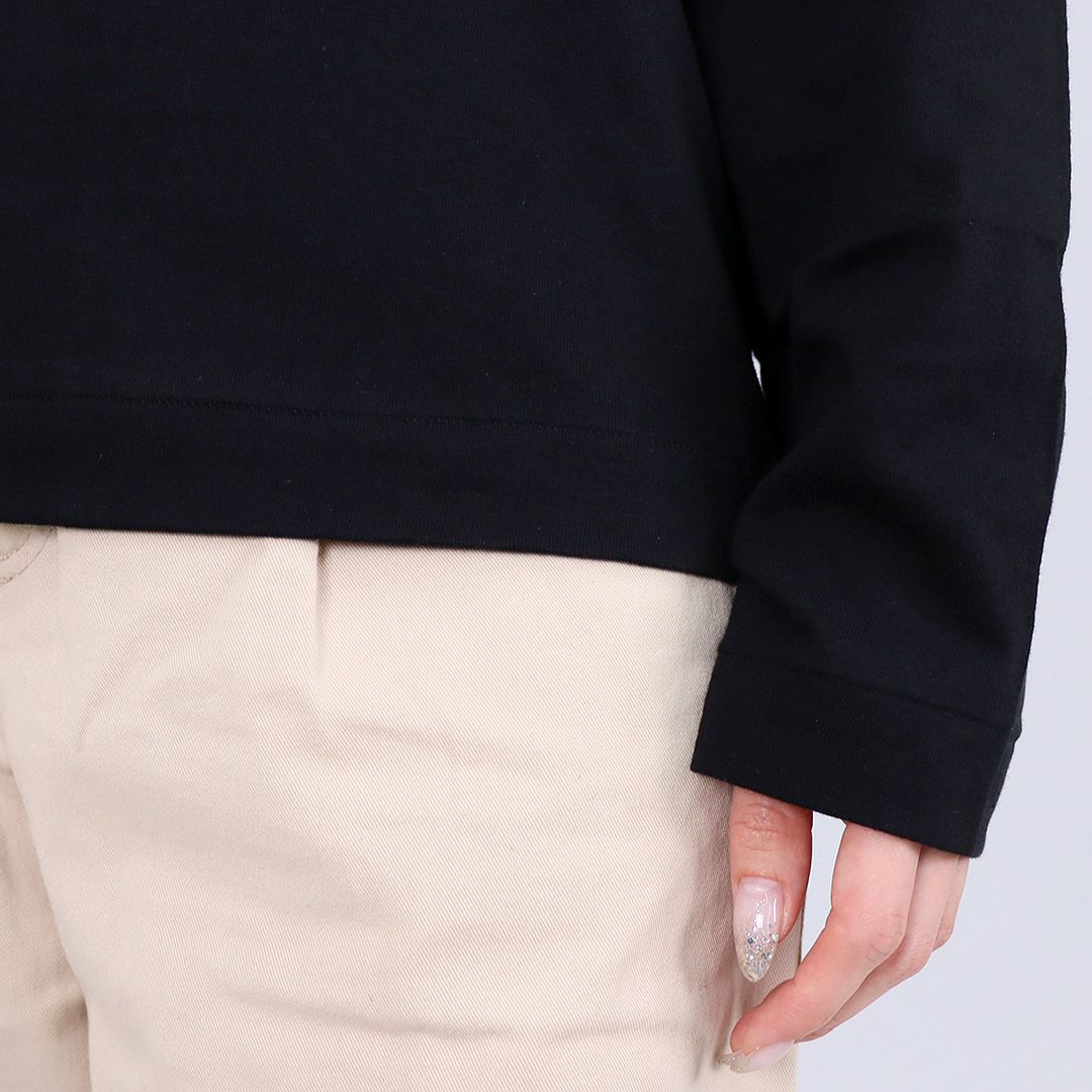 コムデギャルソン COMME DES GARCONS ユニセックス 長袖 Tシャツ PLAY プレイ AX-T118 ハート ロゴ ロンT メンズ レディース