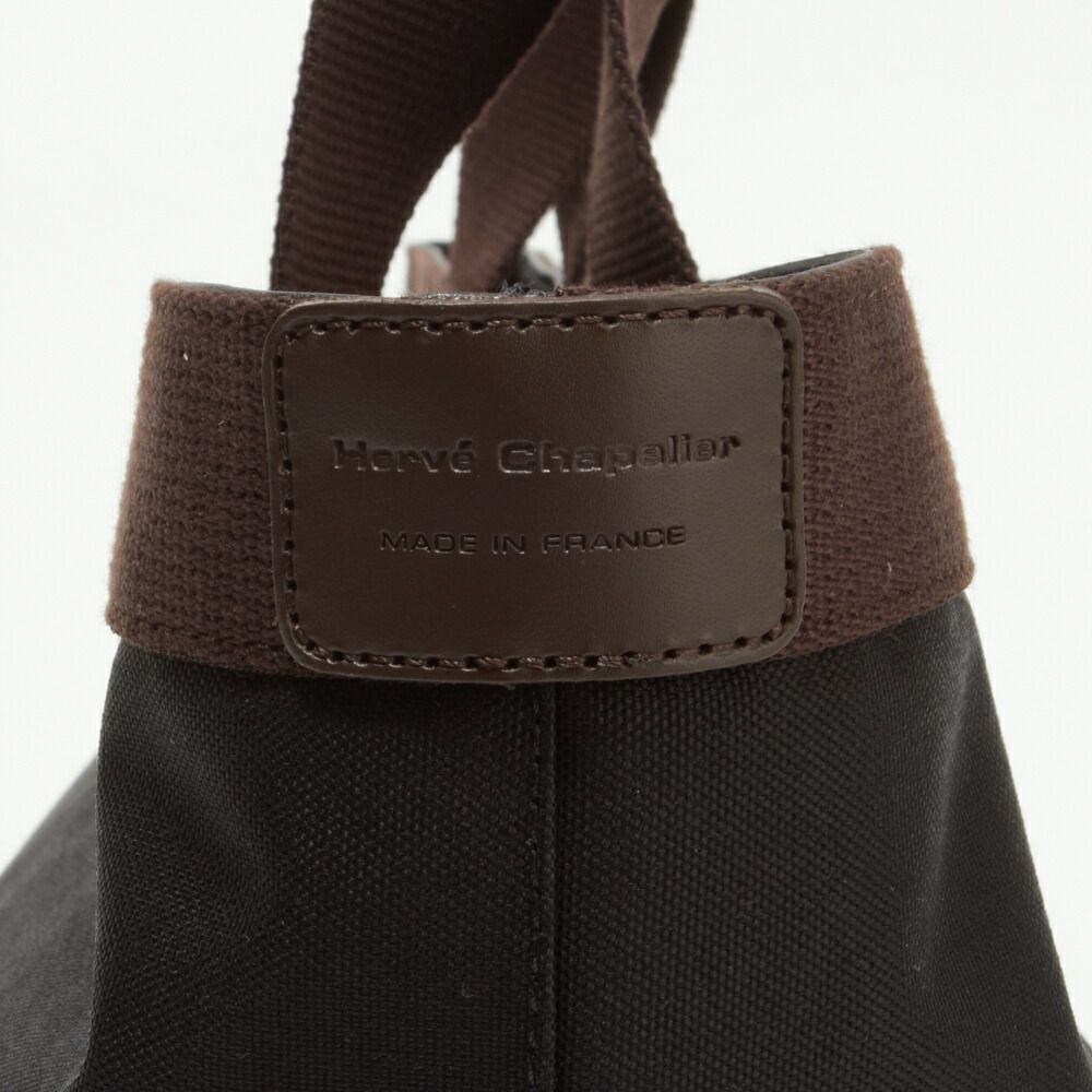 エルベシャプリエ バッグ HERVE CHAPELIER 707C コーデュラ舟型 トートバッグ（M） 09/69 0969 Noir Moka