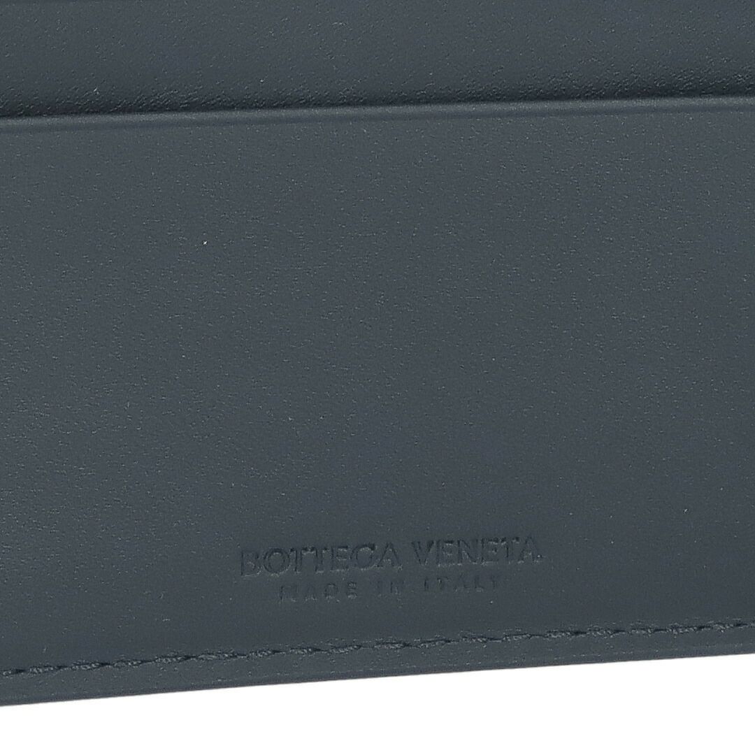 ボッテガヴェネタ BOTTEGA VENETA 折財布 2つ折り財布 イントレチャート 193642 V4651 4059 NAVY