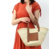 ロエベ トートバッグ かごバッグ 327 02 S92 ブラウン系（2435 NATURAL/TAN） LOEWE 【ギフト不可】