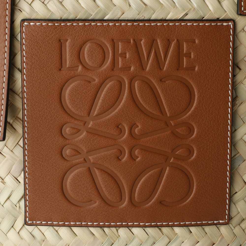 ロエベ トートバッグ かごバッグ 327 02 S92 ブラウン系（2435 NATURAL/TAN） LOEWE 【ギフト不可】