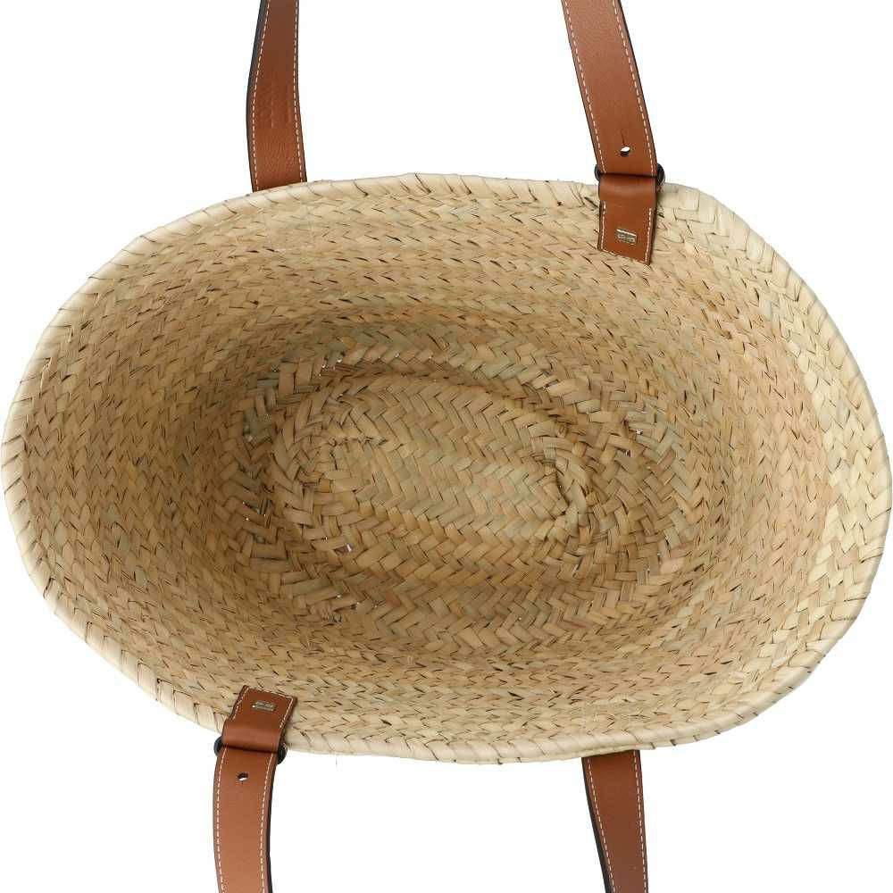 ロエベ トートバッグ かごバッグ 327 02 S92 ブラウン系（2435 NATURAL/TAN） LOEWE 【ギフト不可】