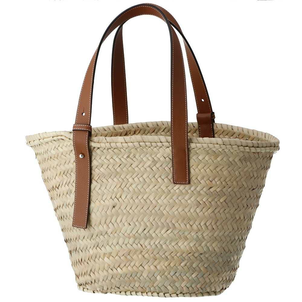 ロエベ トートバッグ かごバッグ 327 02 S92 ブラウン系（2435 NATURAL/TAN） LOEWE 【ギフト不可】