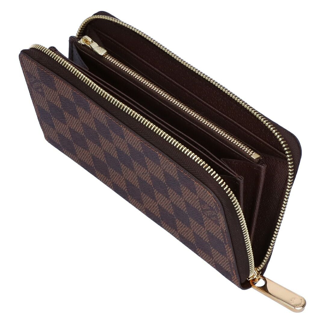ルイヴィトン LOUIS VUITTON 長財布 ダミエ ジッピー・ウォレット N41661