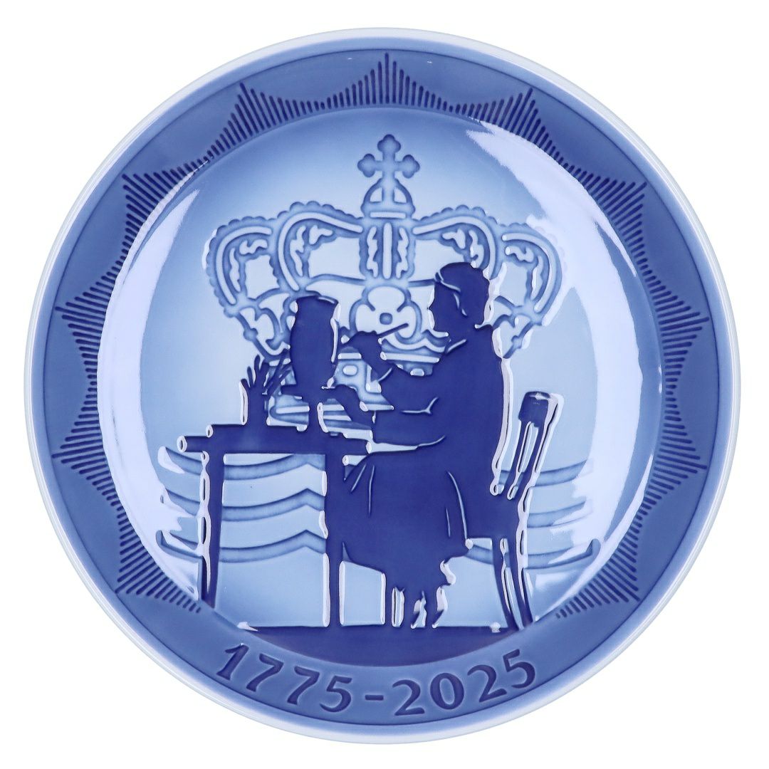 ロイヤルコペンハーゲン ROYAL COPENHAGEN 陶器 インテリア雑貨 飾り皿 イヤープレート 250周年記念プレート