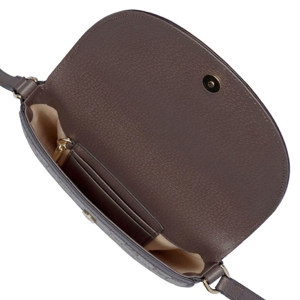 グッチ GUCCI ショルダーバッグ OPHIDIA オフィディア 757309 96IWG 8745 ベージュ＆エボニー
