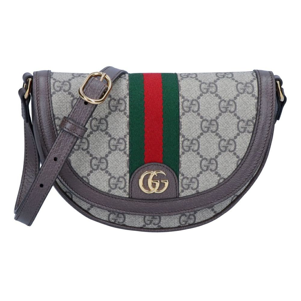 グッチ GUCCI ショルダーバッグ OPHIDIA オフィディア 757309 96IWG 8745 ベージュ＆エボニー