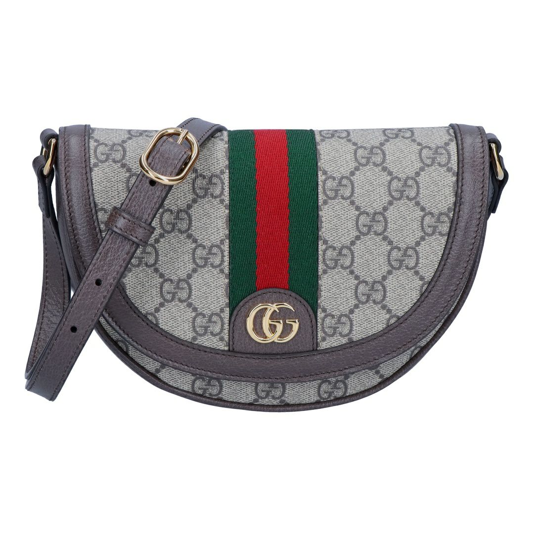 グッチ GUCCI ショルダーバッグ OPHIDIA オフィディア 757309 96IWG 8745 ベージュ＆エボニー