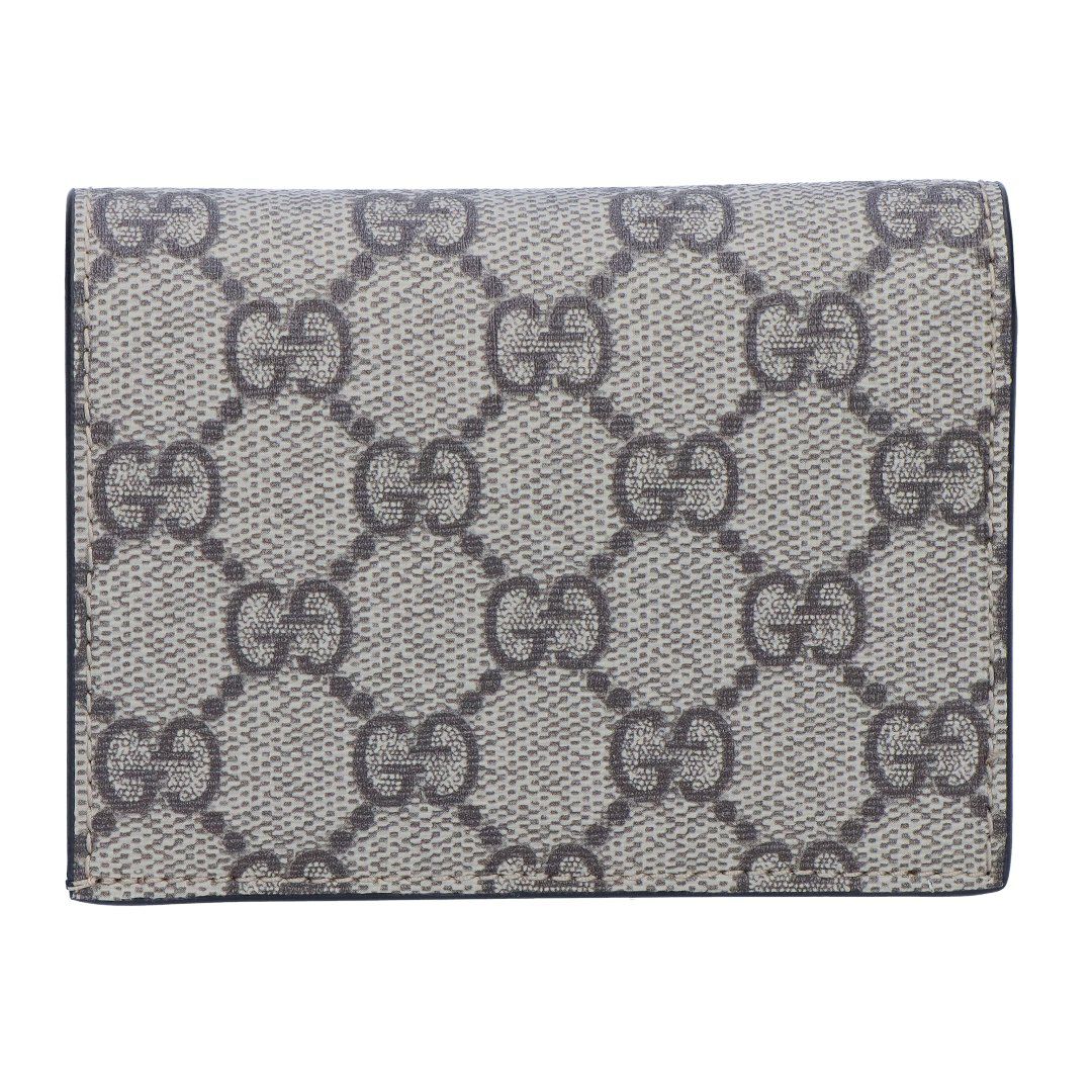 グッチ GUCCI 折財布 GG MARMONT マーモント 658610 17WAG 1283 ベージュ＆エボニー
