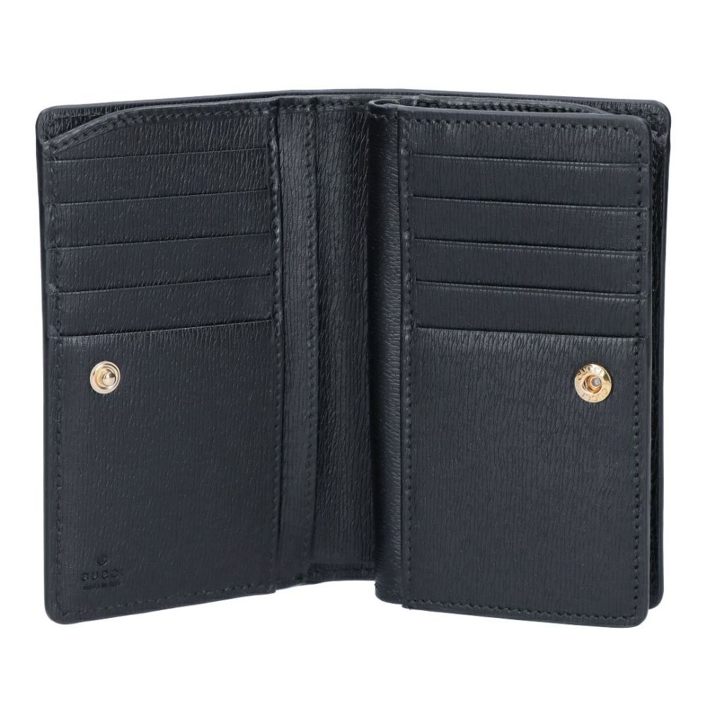 グッチ GUCCI 折財布 SCRIPT スクリプト 772640 0OP0N 1000 ブラック
