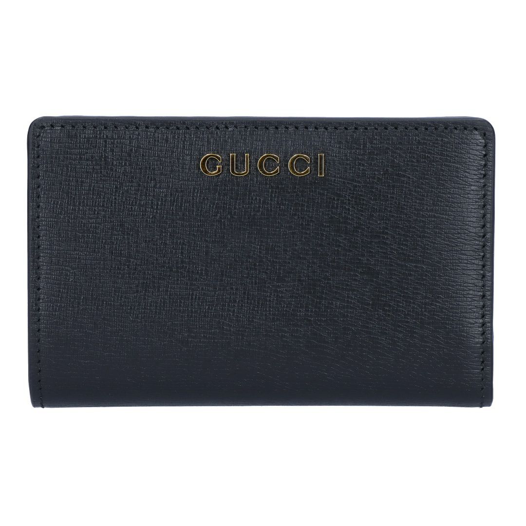 グッチ GUCCI 折財布 SCRIPT スクリプト 772640 0OP0N 1000 ブラック